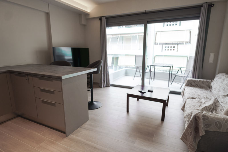 Σαλόνι, Διαμέρισμα στην Καλλιθέακαναπές, real estate φωτογράφιση, Διαμέρισμα στην Καλλιθέα Αττικής - Cinematic Luxe Studio