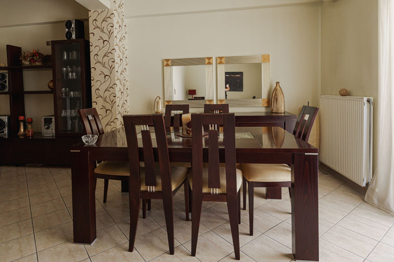 Real estate φωτογράφιση, τραπεζαρία Μεζονέτα Νίκαια Αττικής - Cinematic Luxe Studio