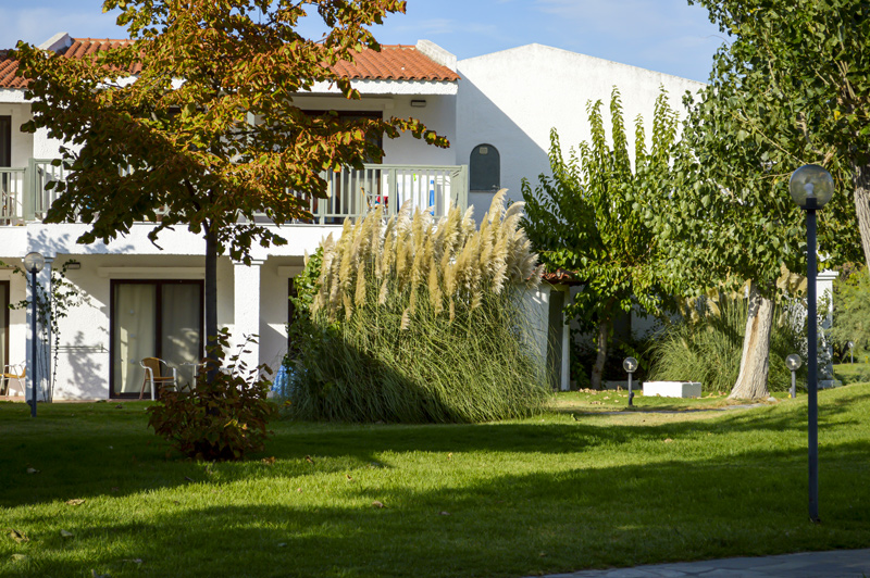 Golden Coast Hotel στη Νέα Μάκρη bungalows και θέα στον προαύλιο χώρο - Cinematic Luxe Studio